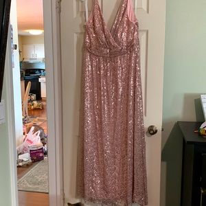 David’s Bridal bridesmaids dress